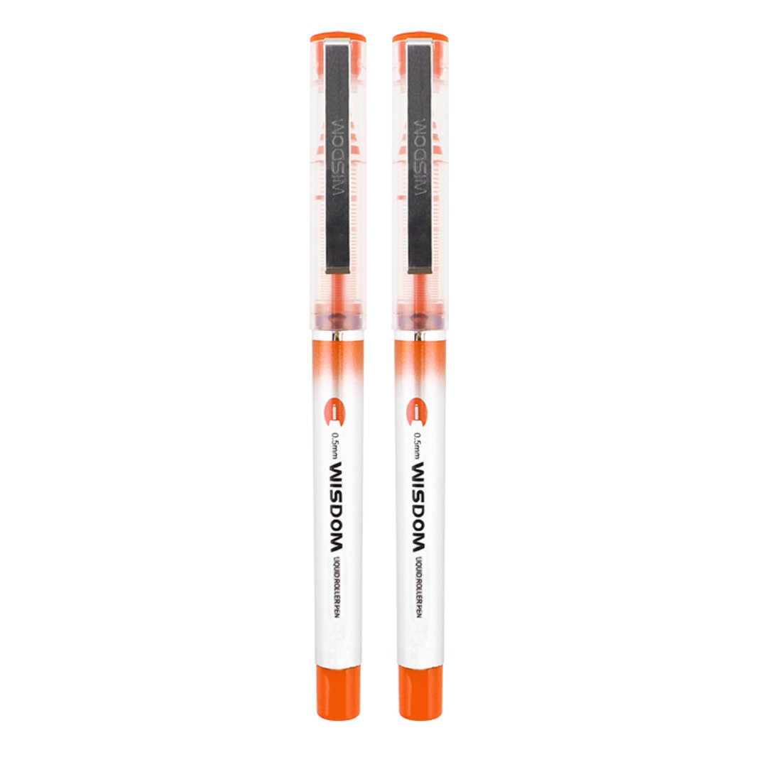Baoke 0.5mm Ink Rollerball Pen-BK118 (Pack of 2)