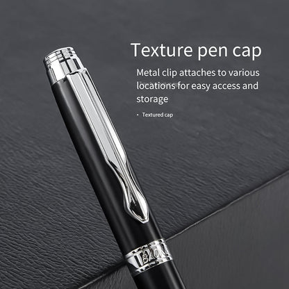Baoke  0.7mm Black Ink Metal Shenbao Signature Fountain Pen
