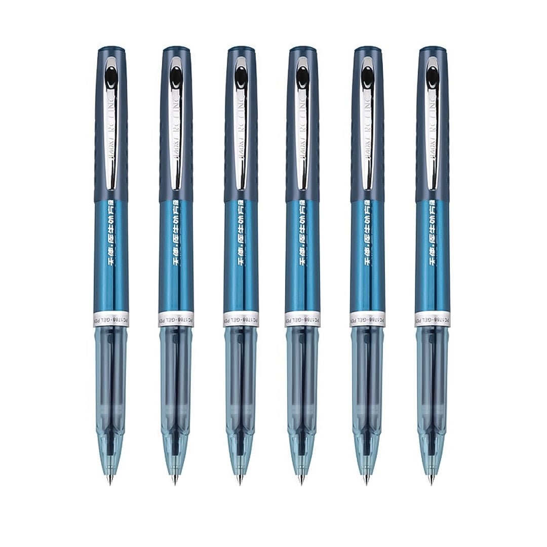 Baoke 0.7mm Gel Pens Pack of 6