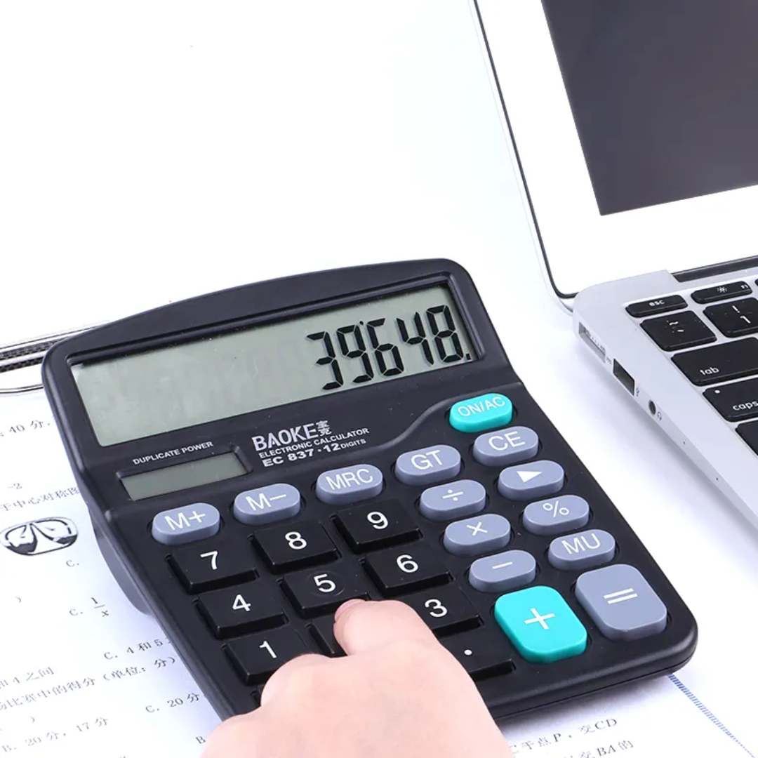 Baoke 12-digit calculator (EC837A)