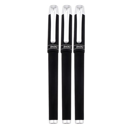 Baoke Black Gel Ink Pens 1.0 mm PC1228 - Pack of 3