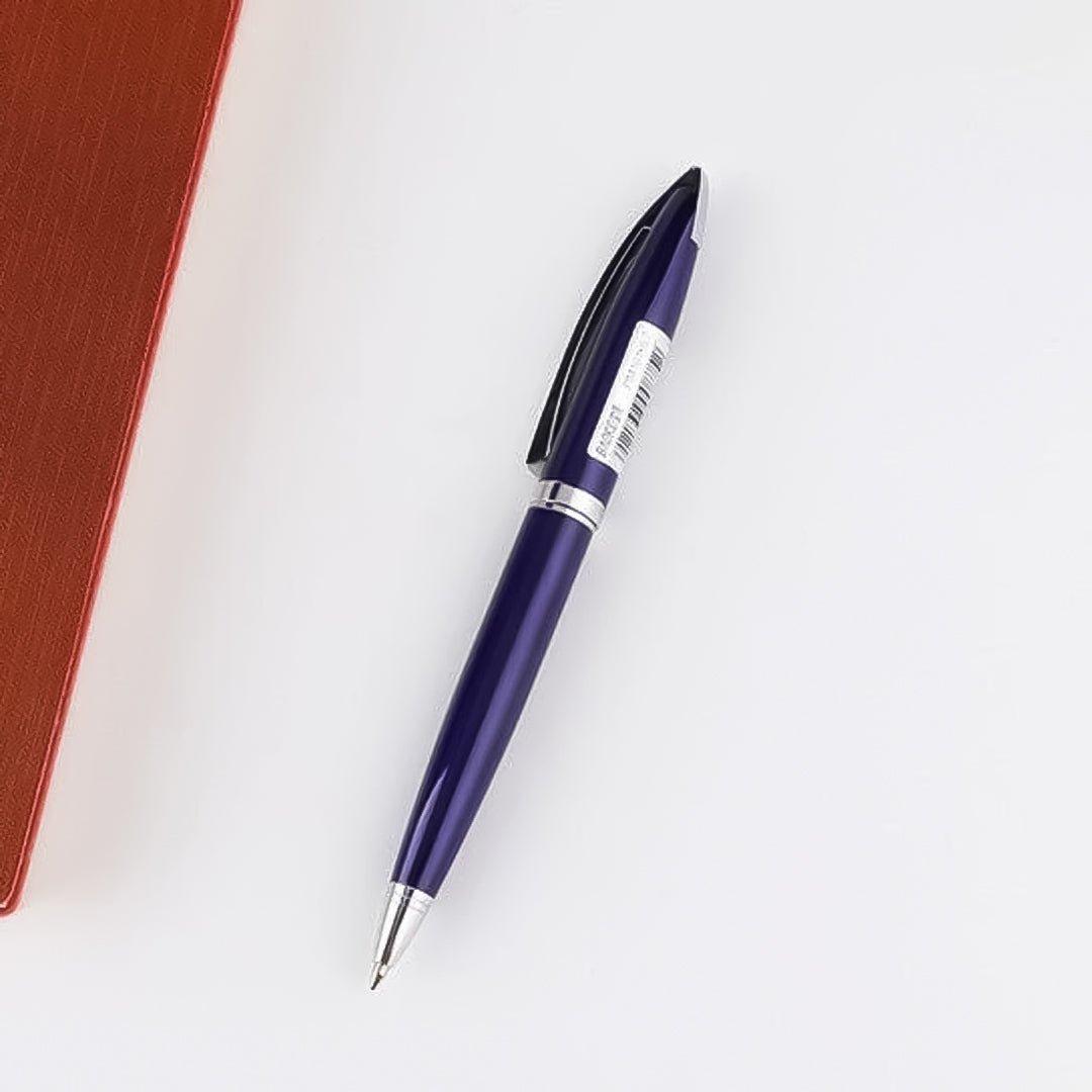 Baoke Combo Blue Body Black Ink Fountain Pen(0.5mm) and Roller Pen(0.7mm)