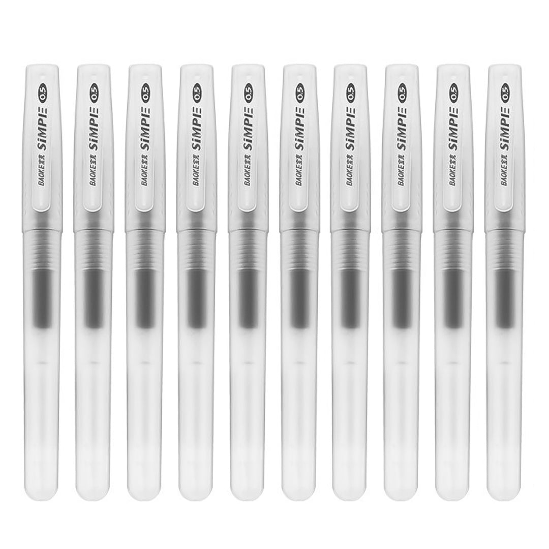 Baoke Gel Pen PC3298 (Pack of 10)