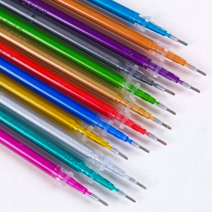 Baoke Metal High Gloss Neutral Pen (Pack of 12)-PC3708