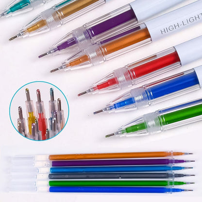 Baoke Metal High Gloss Neutral Pen (Pack of 12)-PC3708