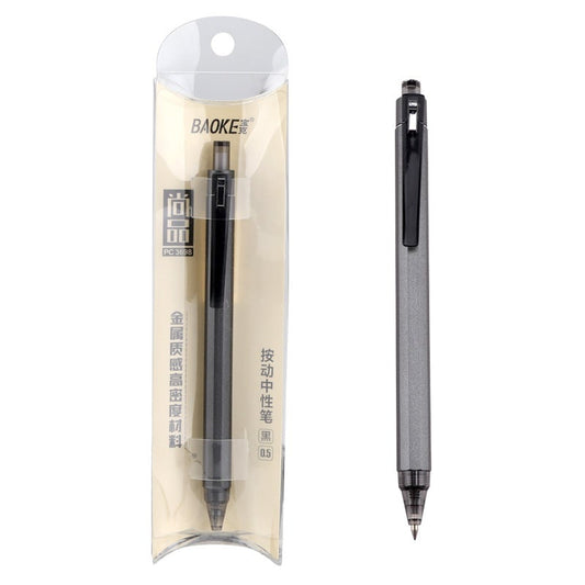 Baoke Retraceable Gel Pen 0.5mm (PC3698)