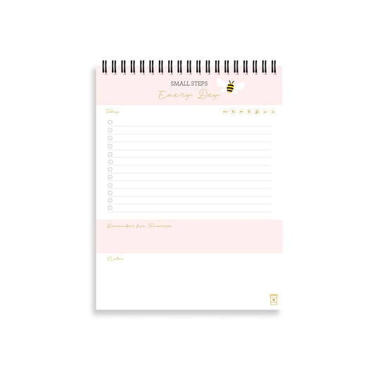 Bee Inspired Daily To-Do Notepad