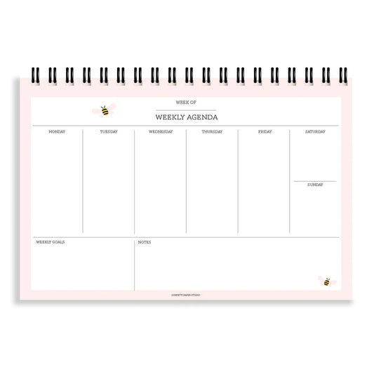 Bee Weekly Agenda-Weekly Planner