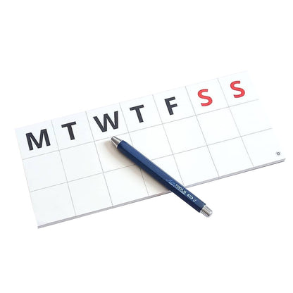 BOLD WEEKLY NOTEPAD | SQUARES