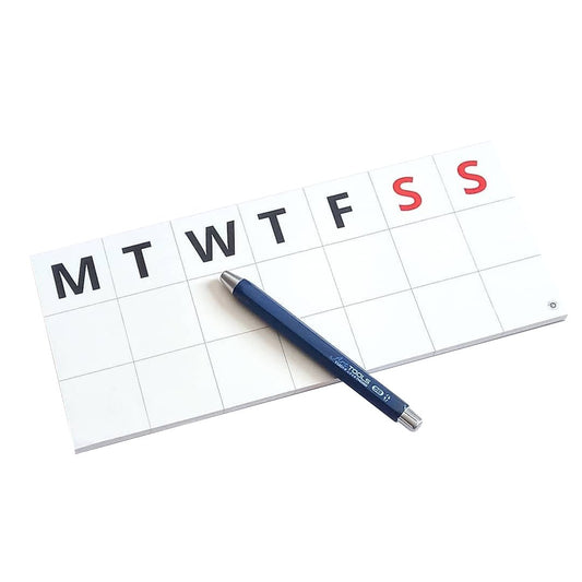 BOLD WEEKLY NOTEPAD | SQUARES