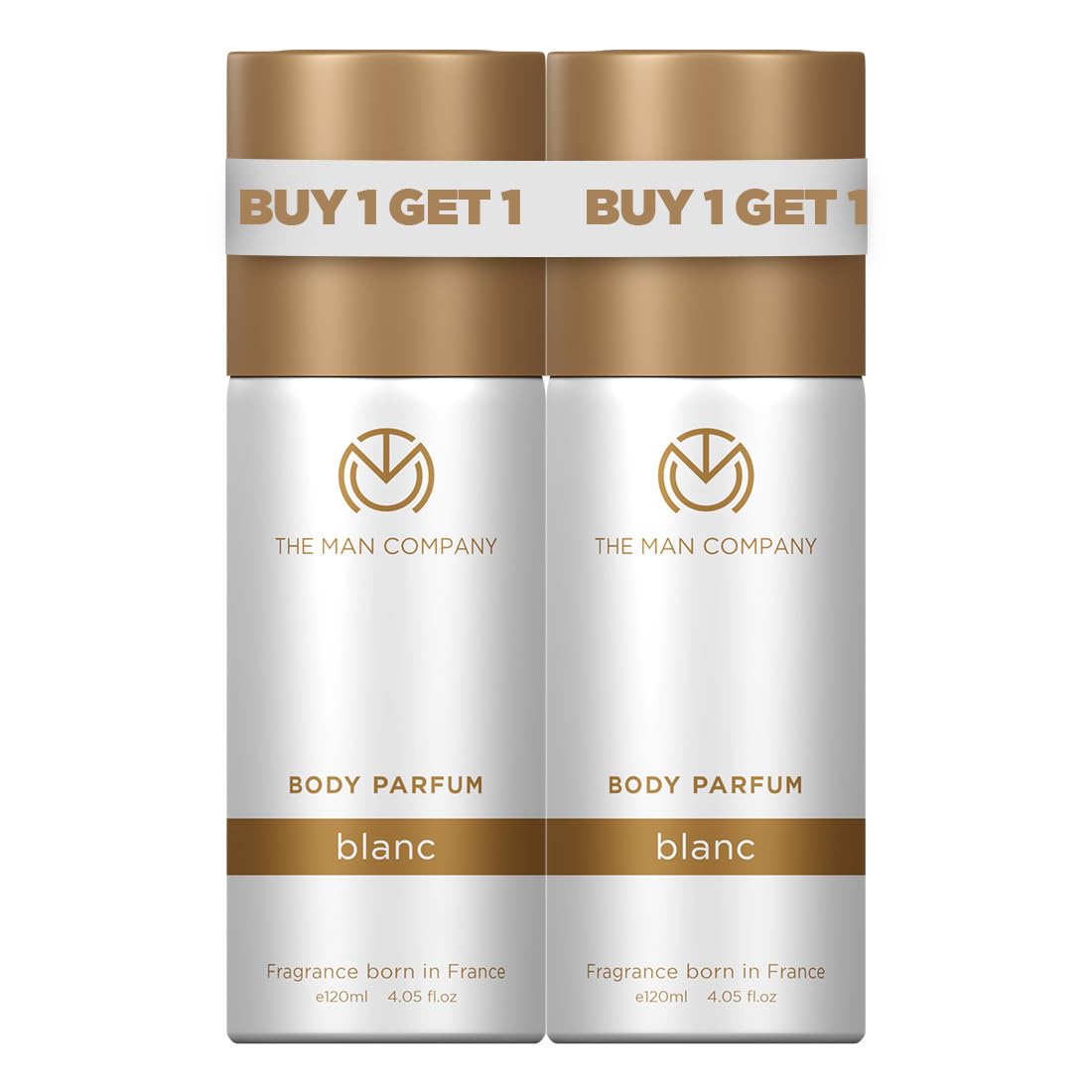 The Man Company B1G1 Blanc Body Perfume for Men - 120ml*2