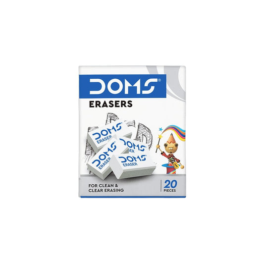 DOMS Dust Free Eraser (Pack of 20)