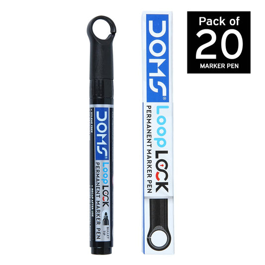 DOMS Loop Lock Permanent Marker Pen