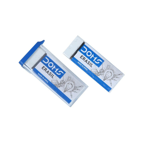 Doms Non-Toxic Dust Free Erasil Eraser-Pack of 2