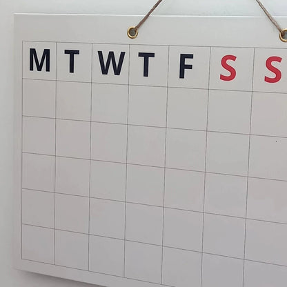 Big Bold  Rewritable-Month Planner