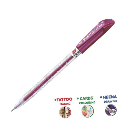 Flair Glitter Xtra Gel Pen Pack of 10