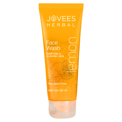 Jovees Lemon Face Wash With Lemon, Orange Peel & Kakadu Plum Extract