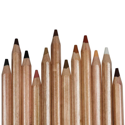 Mont Marte Skin Tints Pastel Pencils Pack Of 12
