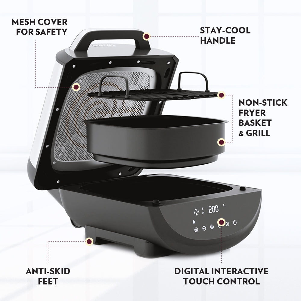 Borosil Best Digi Air Fryer, 6.1 L