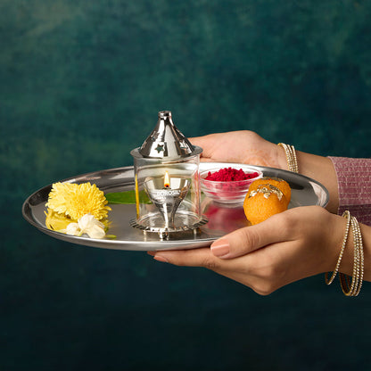 Borosil Akhand Diya, Nickel