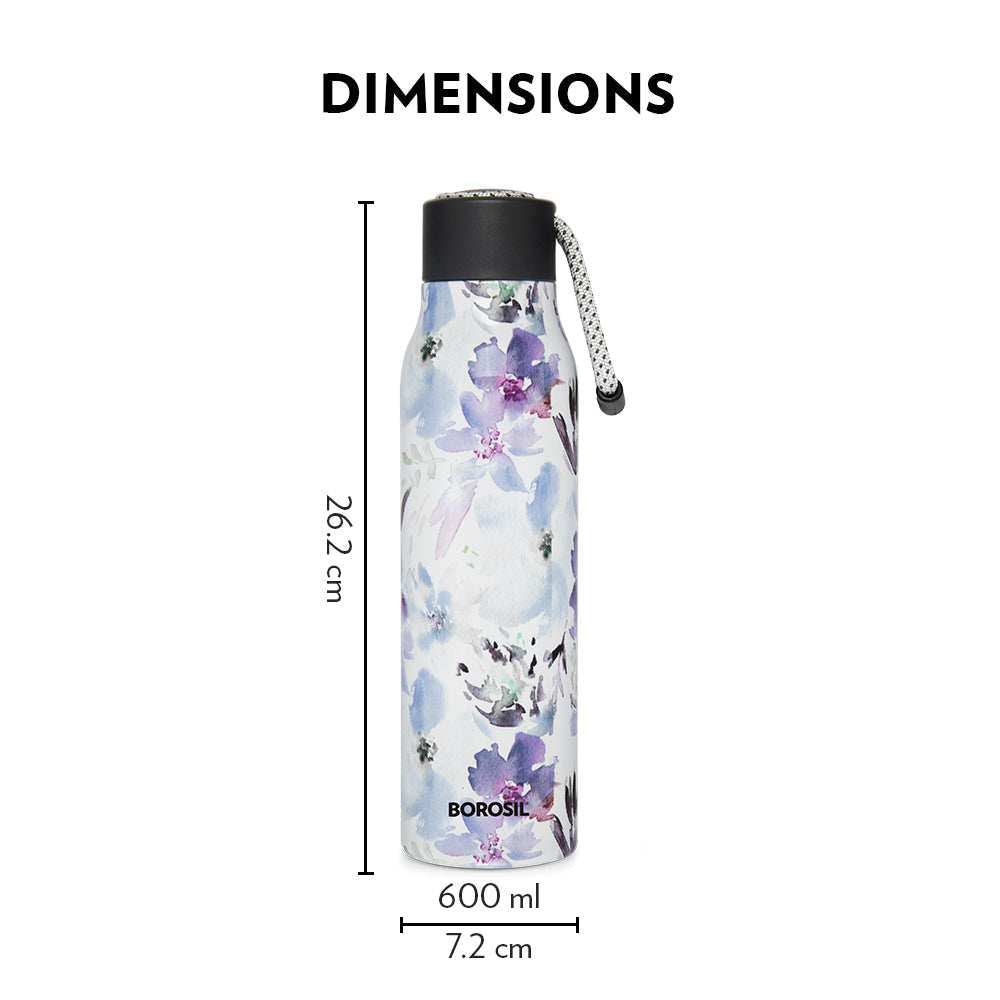Borosil Aquasoul Flora