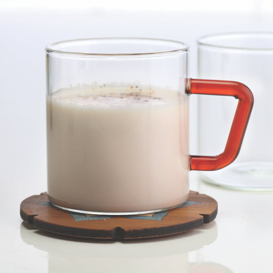 Borosil Brown Vision Classic Mug Set