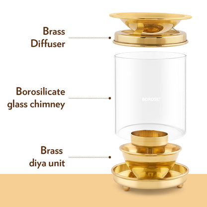 Borosil Brass Diffuser
