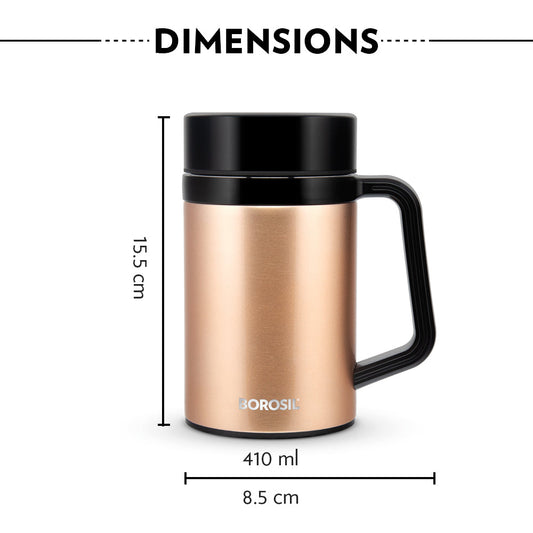 Borosil EasyGo Insulated Mug