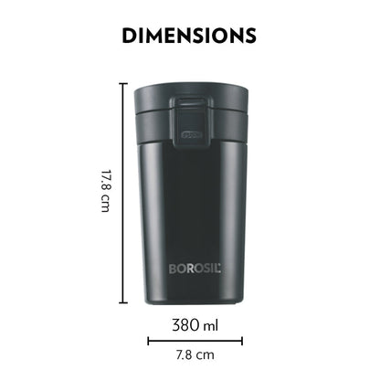 Borosil Coffeemate Insulated Mug