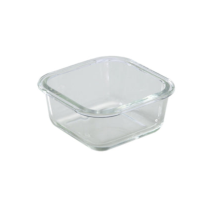 Borosil Blue Glass Lunchbox, Square x 2 (Flat)