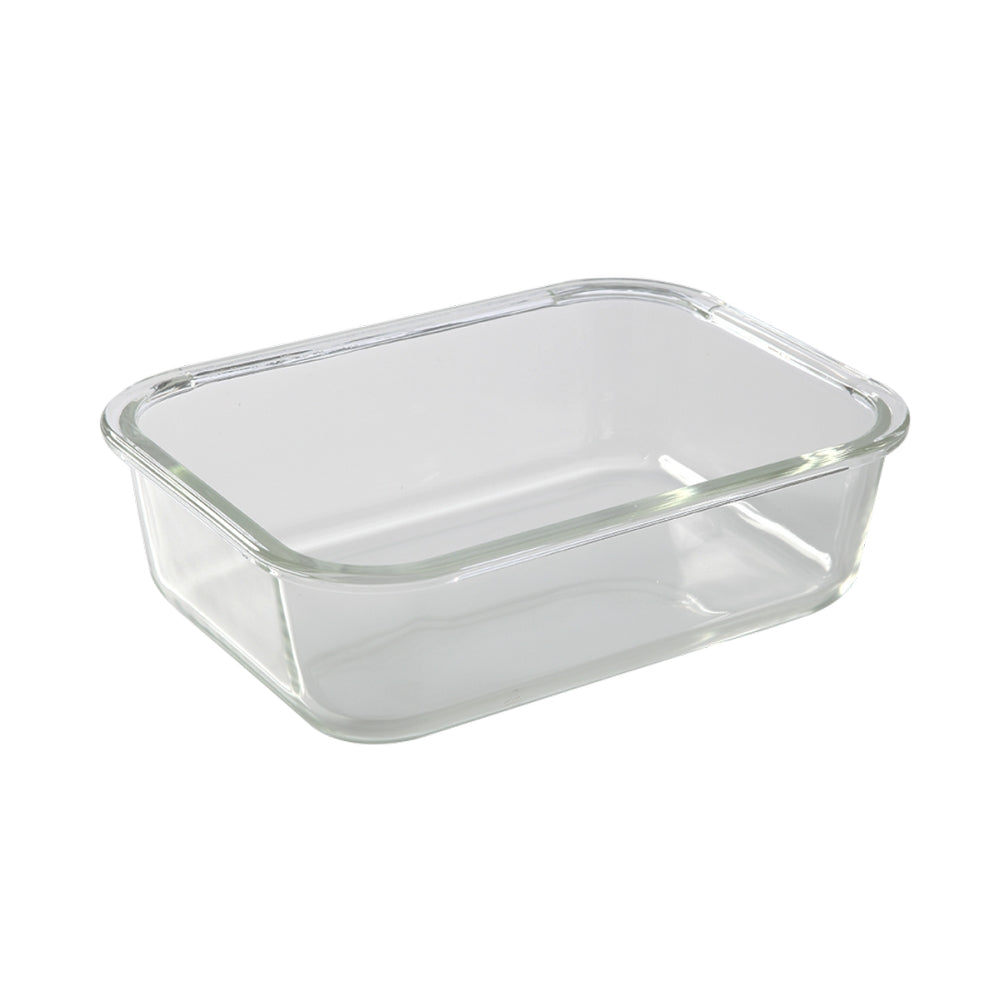 Borosil Blue Glass Lunchbox, Rectangular