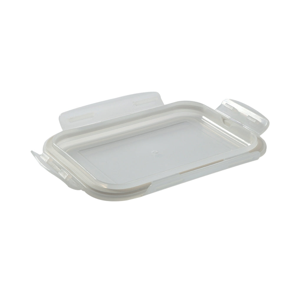 Borosil Blue Glass Lunchbox, Rectangular