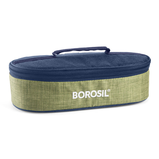 Ace Green Glass Lunch Box, Round x 2 (Flat)