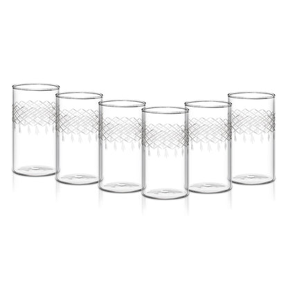 Borosil Bracelet Glass, Set of 6