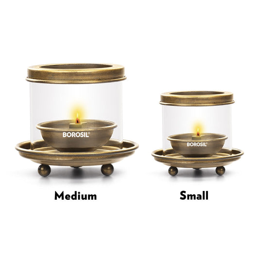 Borosil Antique Hurricane Diya