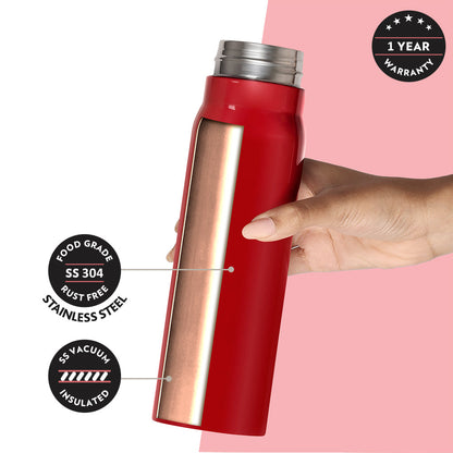 Bliss Bottle, Red, 500 ml - Personalise