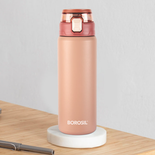 Aquasport Insulated Bottle, 600 ml, Peach