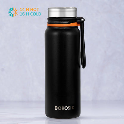Aquafit Bottle, Black, 830 ml