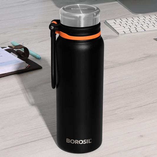 Aquafit Bottle, Black, 830 ml