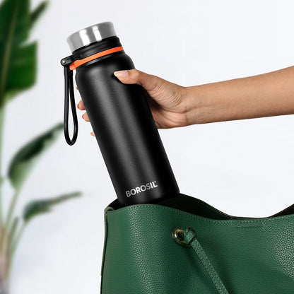 Aquafit Bottle, Black, 830 ml