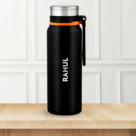 Aquafit Bottle, Black, 830 ml, Personalise