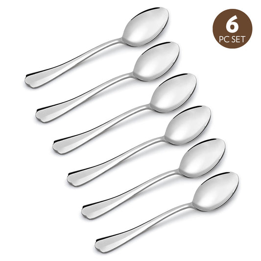 Borosil Eva Dessert Spoon, Set of 6
