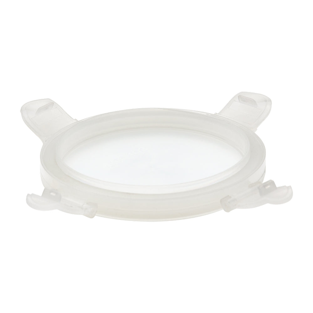Borosil Blaze Blue Lunchbox, Round x 2 (Flat)