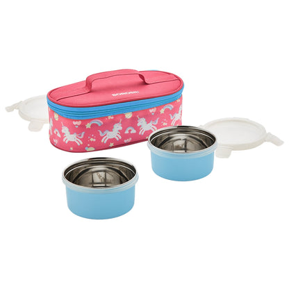 Borosil Candy Pink Lunchbox