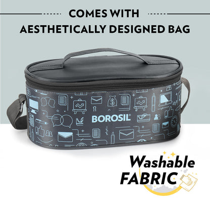 Borosil Carryfresh Lunchbox, Set of 3