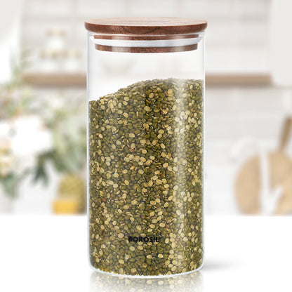 Borosil Classic Jar with Wooden Lid - Personalise