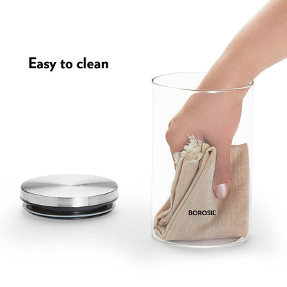Borosil Classic Jar Set of 12