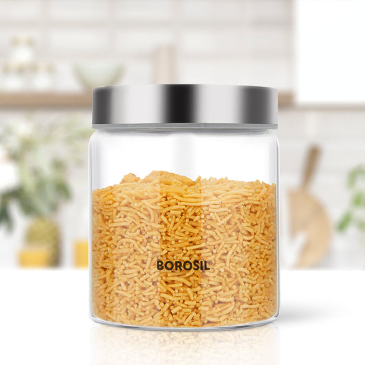 Borosil Endura Airtight Glass Jar