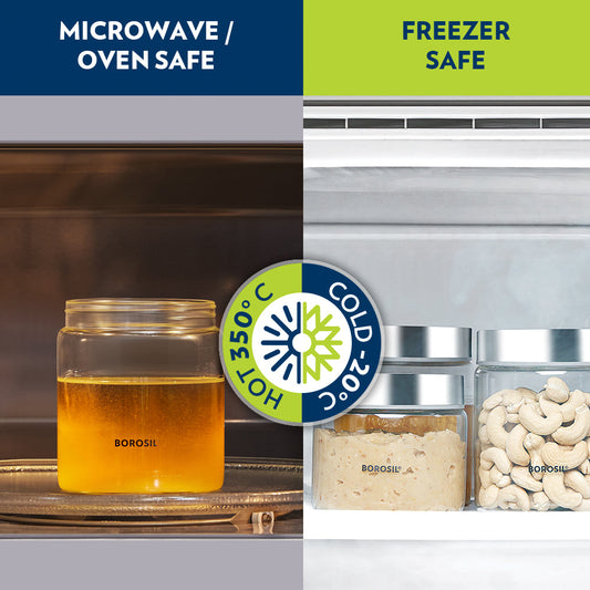 Borosil Endura Airtight Glass Jar