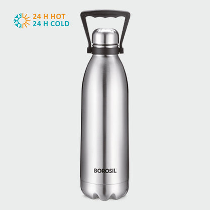 Borosil Bolt Double Wall Bottle (Large Sizes)